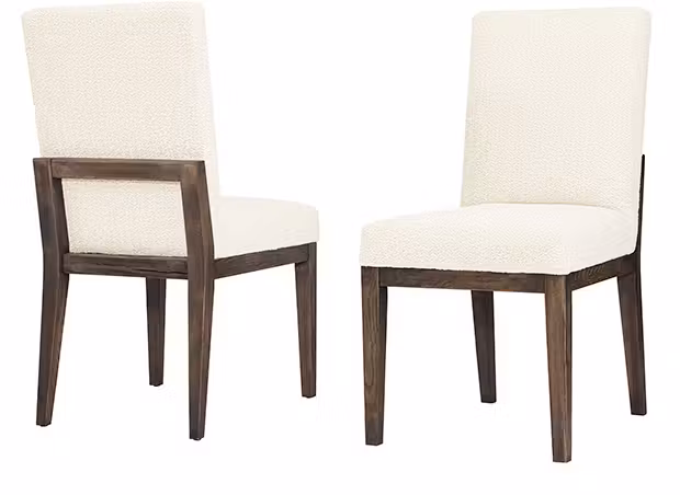 Artisan and Post 753-030A Dovetail Upholstered Side Chair Aged Grey Finish Artisan and Post 753-030A Dovetail Upholstered Side Chair Aged Grey Finish