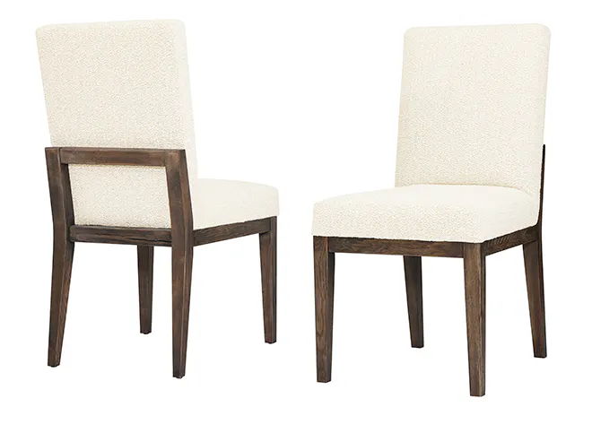 Artisan and Post 753-030A Dovetail Upholstered Side Chair Aged Grey Finish Artisan and Post 753-030A Dovetail Upholstered Side Chair Aged Grey Finish
