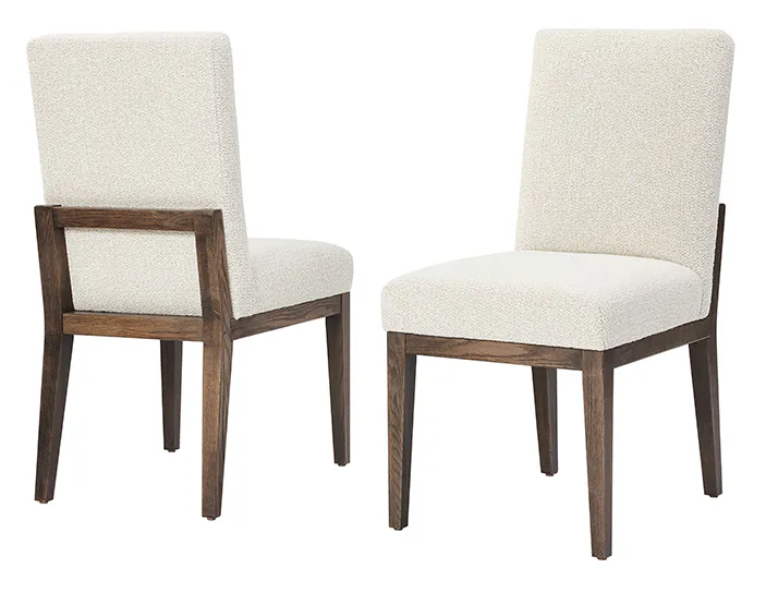 Artisan and Post 753-030B Dovetail Upholstered Side Chair Aged Grey Finish Artisan and Post 753-030B Dovetail Upholstered Side Chair Aged Grey Finish