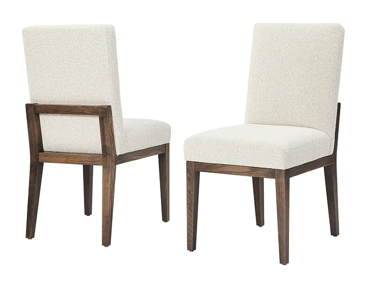 Artisan and Post 753-030B Dovetail Upholstered Side Chair Aged Grey Finish Artisan and Post 753-030B Dovetail Upholstered Side Chair Aged Grey Finish