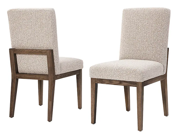 Artisan and Post 753-030C Dovetail Upholstered Side Chair Aged Grey Finish Artisan and Post 753-030C Dovetail Upholstered Side Chair Aged Grey Finish