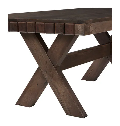Artisan and Post 753-500-502 Dovetail 72 Inch Dining Table Aged Grey Finish Artisan and Post 753-500-502 Dovetail 72 Inch Dining Table Aged Grey Finish