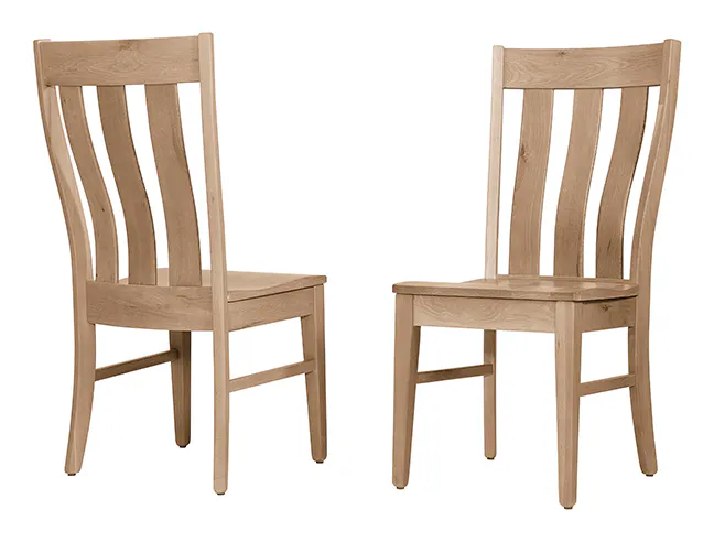 Artisan and Post 755-010 Dovetail Vertical Slat Chair Bleached White Finish Artisan and Post 755-010 Dovetail Vertical Slat Chair Bleached White Finish