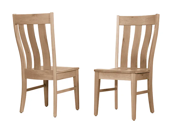 Artisan and Post 755-010 Dovetail Vertical Slat Chair Bleached White Finish Artisan and Post 755-010 Dovetail Vertical Slat Chair Bleached White Finish