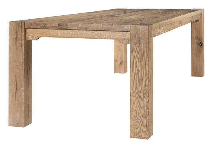 Artisan and Post 755-000-200 Dovetail 100 Inch Gathering Dining Table Bleached White Finish Artisan and Post 755-000-200 Dovetail 100 Inch Gathering Dining Table Bleached White Finish