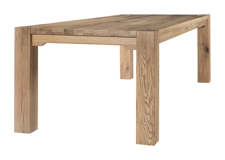 Artisan and Post 755-000-200 Dovetail 100 Inch Gathering Dining Table Bleached White Finish Artisan and Post 755-000-200 Dovetail 100 Inch Gathering Dining Table Bleached White Finish