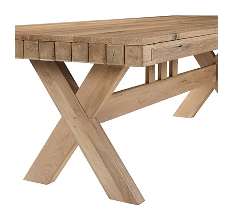 Artisan and Post 755-500-502 Dovetail 72 Inch Dining Table Bleached White Finish Artisan and Post 755-500-502 Dovetail 72 Inch Dining Table Bleached White Finish