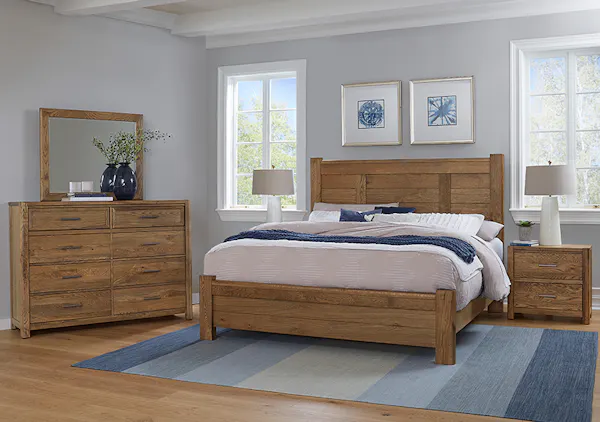 Vaughan Bassett 790-003 Crafted Oak 8 Drawer Dresser Natural Finish Vaughan Bassett 790-003 Crafted Oak 8 Drawer Dresser Natural Finish