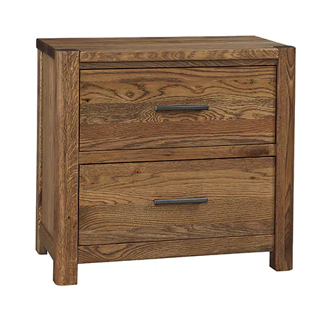 Vaughan Bassett 790-227 Crafted Oak 2 Drawer Nightstand Natural Finish Vaughan Bassett 790-227 Crafted Oak 2 Drawer Nightstand Natural Finish