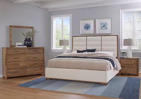 Vaughan Bassett 790-003 Crafted Oak 8 Drawer Dresser Natural Finish Vaughan Bassett 790-003 Crafted Oak 8 Drawer Dresser Natural Finish