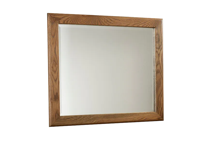 Vaughan Bassett 790-447 Crafted Oak Landscape Mirror Natural Finish
