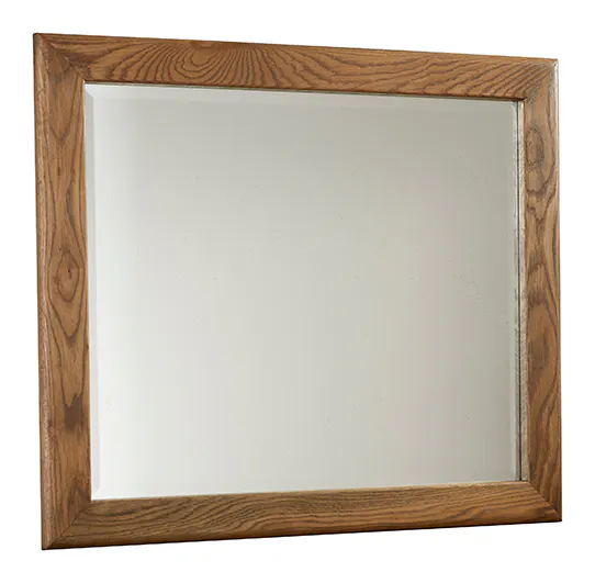 Vaughan Bassett 790-447 Crafted Oak Landscape Mirror Natural Finish Vaughan Bassett 790-447 Crafted Oak Landscape Mirror Natural Finish