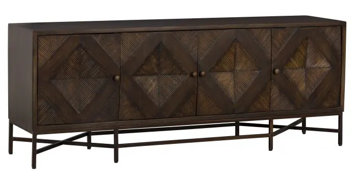 Fairfield Furniture 8052-MC Sundries Palm Leaf Credenza Fairfield Furniture 8052-MC Sundries Palm Leaf Credenza