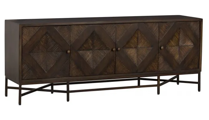 Fairfield Furniture 8052-MC Sundries Palm Leaf Credenza Fairfield Furniture 8052-MC Sundries Palm Leaf Credenza