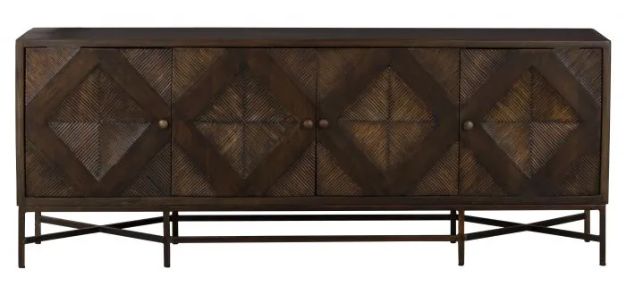 Fairfield Furniture 8052-MC Sundries Palm Leaf Credenza Fairfield Furniture 8052-MC Sundries Palm Leaf Credenza