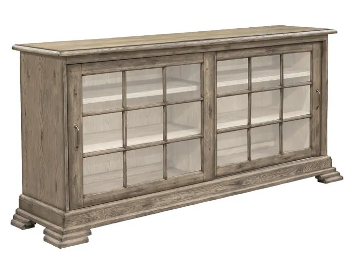 Fairfield Furniture 8063-82 Arcadian Sliding Glass Door Credenza Fairfield Furniture 8063-82 Arcadian Sliding Glass Door Credenza