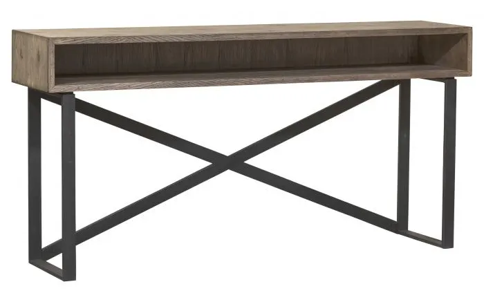 Fairfield Furniture 8063-HT Arcadian Open Storage Console Table Fairfield Furniture 8063-HT Arcadian Open Storage Console Table
