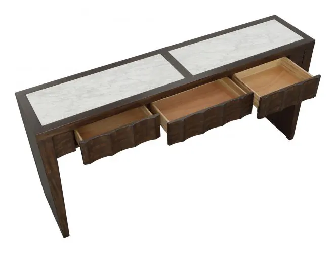 Fairfield Furniture 8096-ST West Camden Three Drawer Console Fairfield Furniture 8096-ST West Camden Three Drawer Console