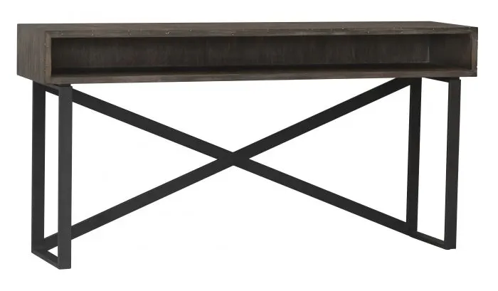 Fairfield Furniture 8113-HT Rustique Open Storage Console Table Fairfield Furniture 8113-HT Rustique Open Storage Console Table