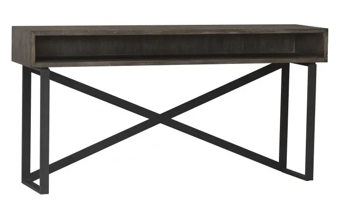 Fairfield Furniture 8113-HT Rustique Open Storage Console Table Fairfield Furniture 8113-HT Rustique Open Storage Console Table