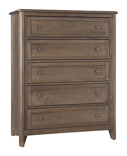 Vaughan Bassett 820-115 Woodbridge 5 Drawer Chest Dark Cashmere Finish Vaughan Bassett 820-115 Woodbridge 5 Drawer Chest Dark Cashmere Finish