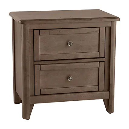 Vaughan Bassett 820-227 Woodbridge 2 Drawer Nightstand Dark Cashmere Finish Vaughan Bassett 820-227 Woodbridge 2 Drawer Nightstand Dark Cashmere Finish