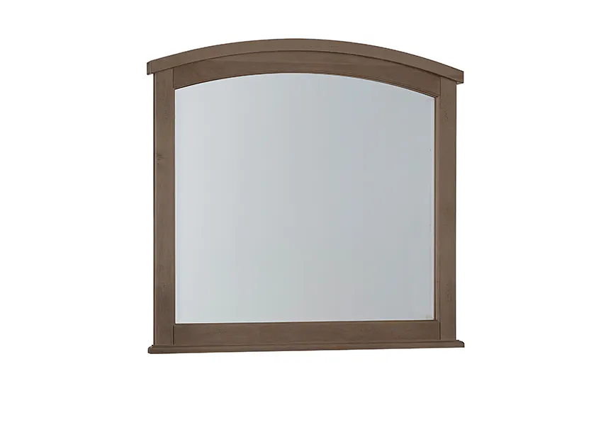 Vaughan Bassett 820-447 Woodbridge Arched Mirror Dark Cashmere Finish