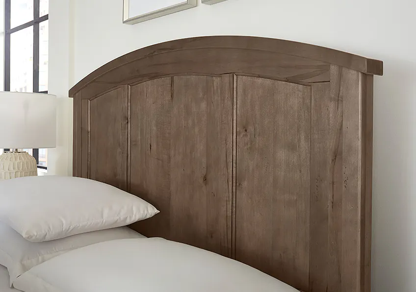Vaughan Bassett 820-557-755-922 Woodbridge Queen Arch Bed Dark Cashmere Finish Vaughan Bassett 820-557-755-922 Woodbridge Queen Arch Bed Dark Cashmere Finish
