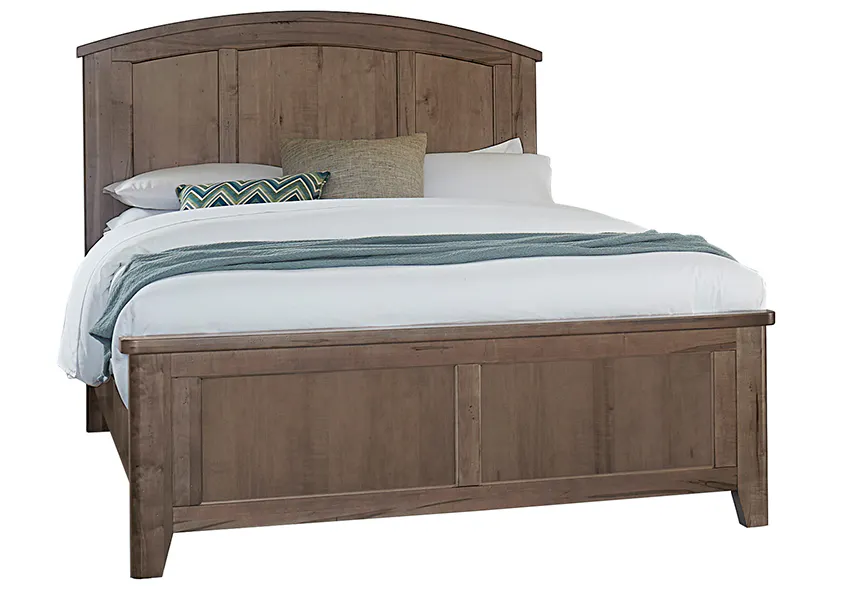 Vaughan Bassett 820-667-766-944-MS1 Woodbridge California King Arch Bed Dark Cashmere Finish