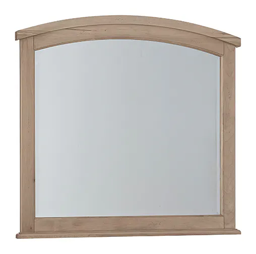 Vaughan Bassett 821-447 Woodbridge Arched Mirror Shadow Grey Finish Vaughan Bassett 821-447 Woodbridge Arched Mirror Shadow Grey Finish