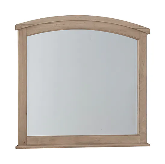 Vaughan Bassett 821-447 Woodbridge Arched Mirror Shadow Grey Finish Vaughan Bassett 821-447 Woodbridge Arched Mirror Shadow Grey Finish