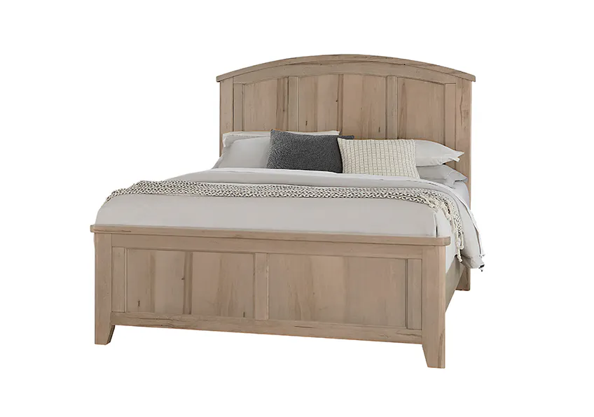 Vaughan Bassett 821-667-766-944-MS1 Woodbridge California King Arch Bed Shadow Grey Finish