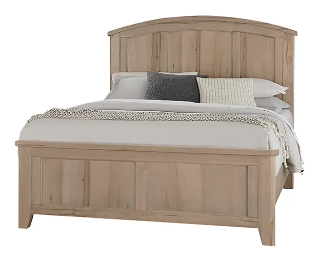 Vaughan Bassett 821-667-766-922-MS1 Woodbridge King Arch Bed Shadow Grey Finish Vaughan Bassett 821-667-766-922-MS1 Woodbridge King Arch Bed Shadow Grey Finish