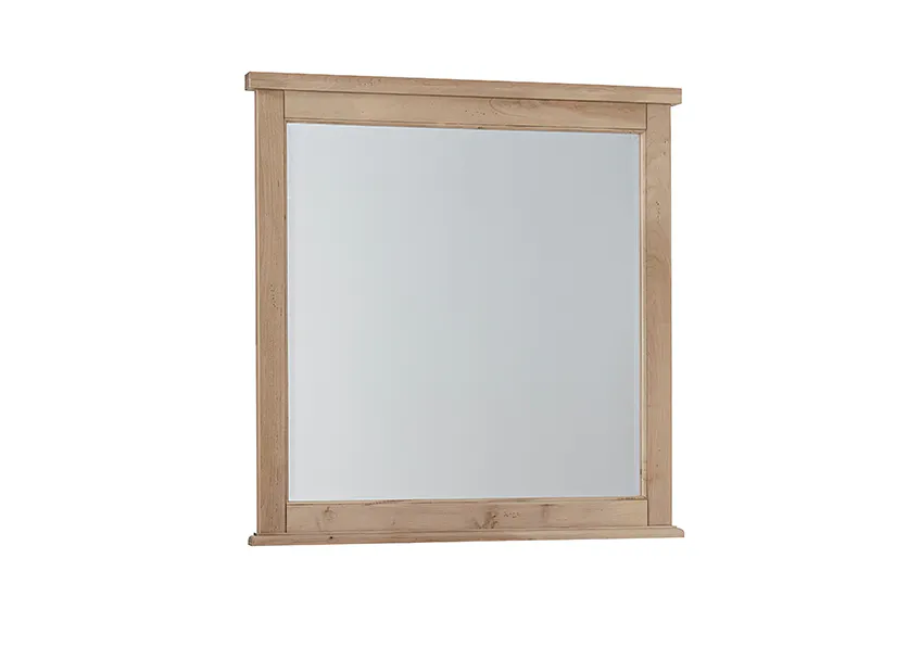 Vaughan Bassett 822-445 Woodbridge Landscape Mirror Clear Maple Finish