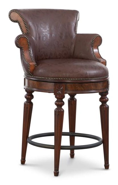 Maitland Smith 8435-44 Brooks Counter Stool Maitland Smith 8435-44 Brooks Counter Stool