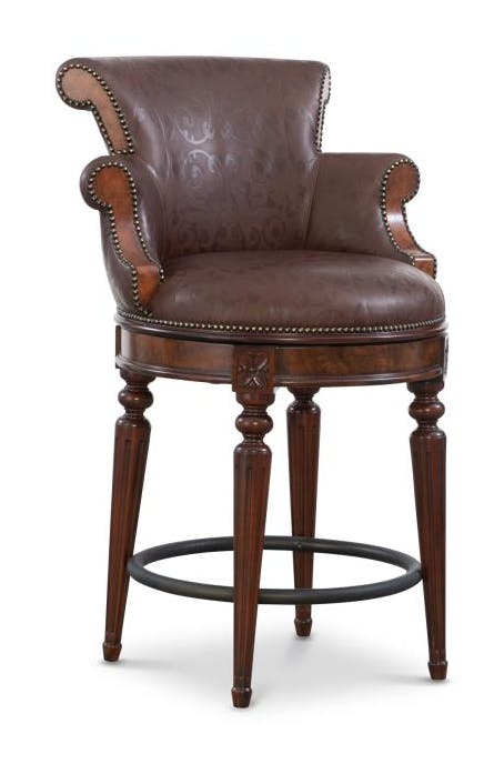 Maitland Smith 8435-44 Brooks Counter Stool Maitland Smith 8435-44 Brooks Counter Stool