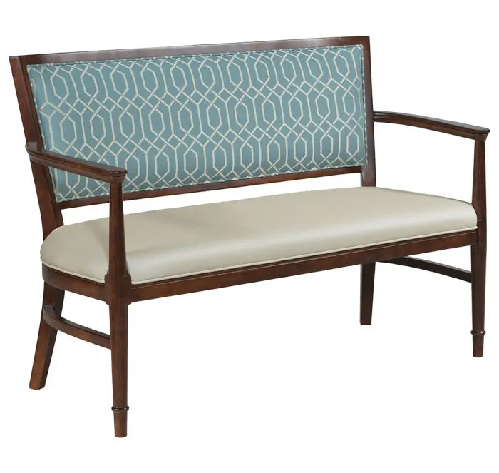Fairfield Furniture L-8747-40 Garland Settee Fairfield Furniture L-8747-40 Garland Settee