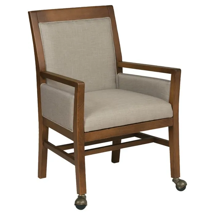 Fairfield Furniture L-8762-E2 Laguna EasyClean Occasional Chair with Front Casters