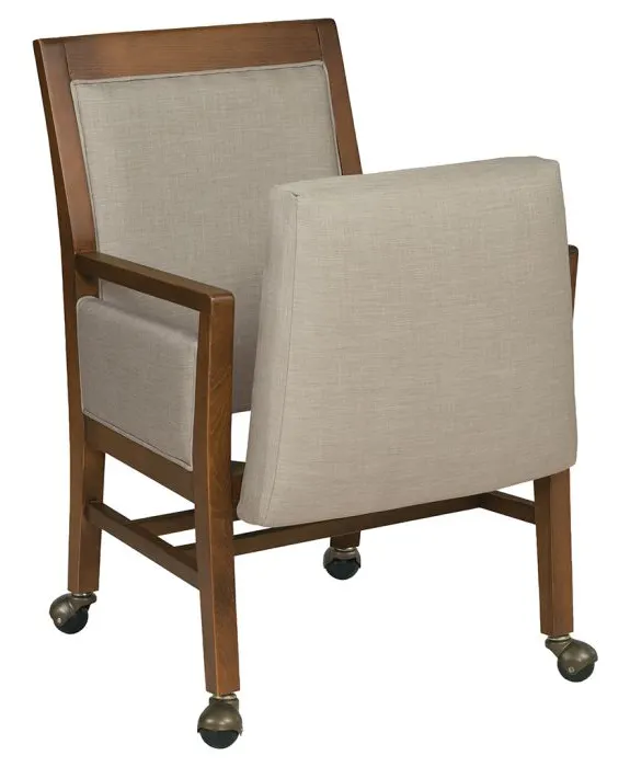 Fairfield Furniture L-8762-E4 Laguna EasyClean Occasional Chair with Four Casters Fairfield Furniture L-8762-E4 Laguna EasyClean Occasional Chair with Four Casters