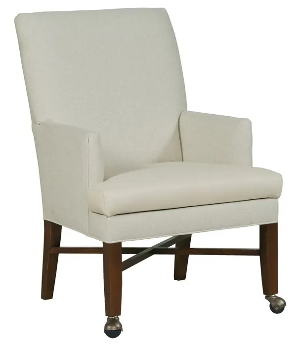 Fairfield Furniture L-8764-E2 Perkins EasyClean Occasional Chair with Front Casters Fairfield Furniture L-8764-E2 Perkins EasyClean Occasional Chair with Front Casters