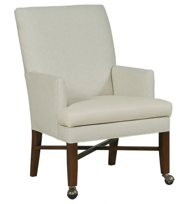 Fairfield Furniture L-8764-E2 Perkins EasyClean Occasional Chair with Front Casters Fairfield Furniture L-8764-E2 Perkins EasyClean Occasional Chair with Front Casters