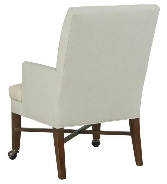 Fairfield Furniture L-8764-E2 Perkins EasyClean Occasional Chair with Front Casters Fairfield Furniture L-8764-E2 Perkins EasyClean Occasional Chair with Front Casters