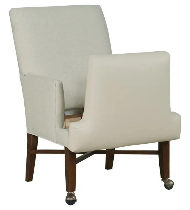 Fairfield Furniture L-8764-E2 Perkins EasyClean Occasional Chair with Front Casters Fairfield Furniture L-8764-E2 Perkins EasyClean Occasional Chair with Front Casters