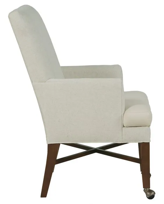 Fairfield Furniture 8764-E2 Perkins EasyClean Occasional Chair with Front Casters Fairfield Furniture 8764-E2 Perkins EasyClean Occasional Chair with Front Casters