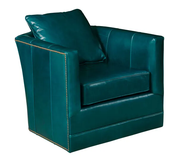 Kincaid Furniture UPH-021-02L Brock Barrel Swivel Glider Leather Kincaid Furniture UPH-021-02L Brock Barrel Swivel Glider Leather
