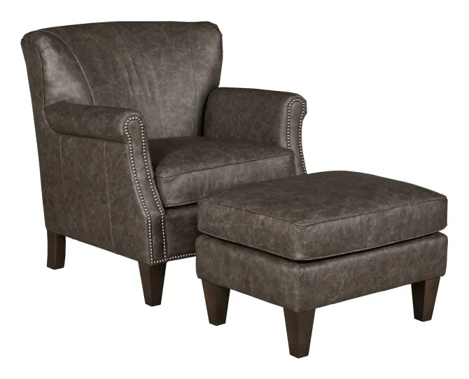 Kincaid Furniture UPH-063-00L Barrett Accent Chair Leather Kincaid Furniture UPH-063-00L Barrett Accent Chair Leather