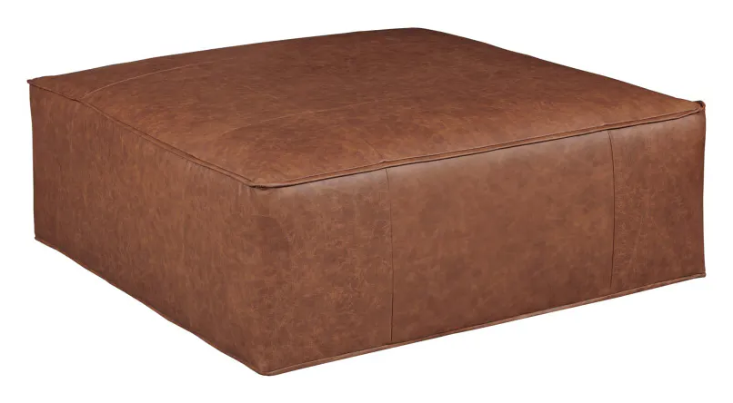 Kincaid Furniture UPH-142-03L Barnes Square Lounging Ottoman Leather Kincaid Furniture UPH-142-03L Barnes Square Lounging Ottoman Leather