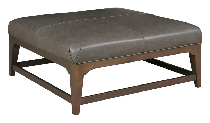 Kincaid Furniture UPH-150-03L Jamison Square Cocktail Ottoman Leather Kincaid Furniture UPH-150-03L Jamison Square Cocktail Ottoman Leather