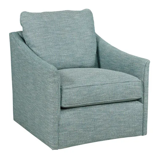 Kincaid Furniture UPH-347-02 Ari Curved Swivel Chair Kincaid Furniture UPH-347-02 Ari Curved Swivel Chair