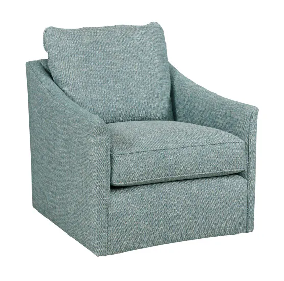 Kincaid Furniture UPH-347-02 Ari Curved Swivel Chair Kincaid Furniture UPH-347-02 Ari Curved Swivel Chair